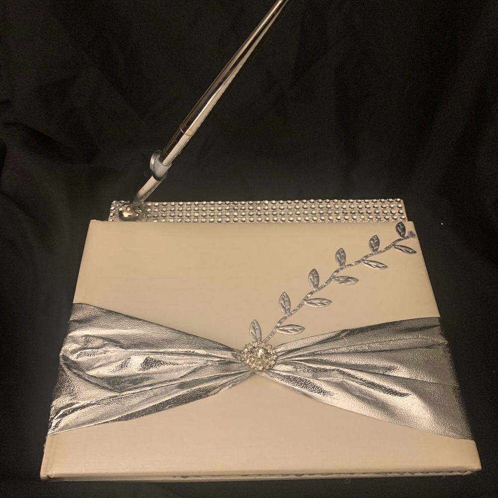 Guest Sign-In Book & Pen Set - Picture 3 of 6